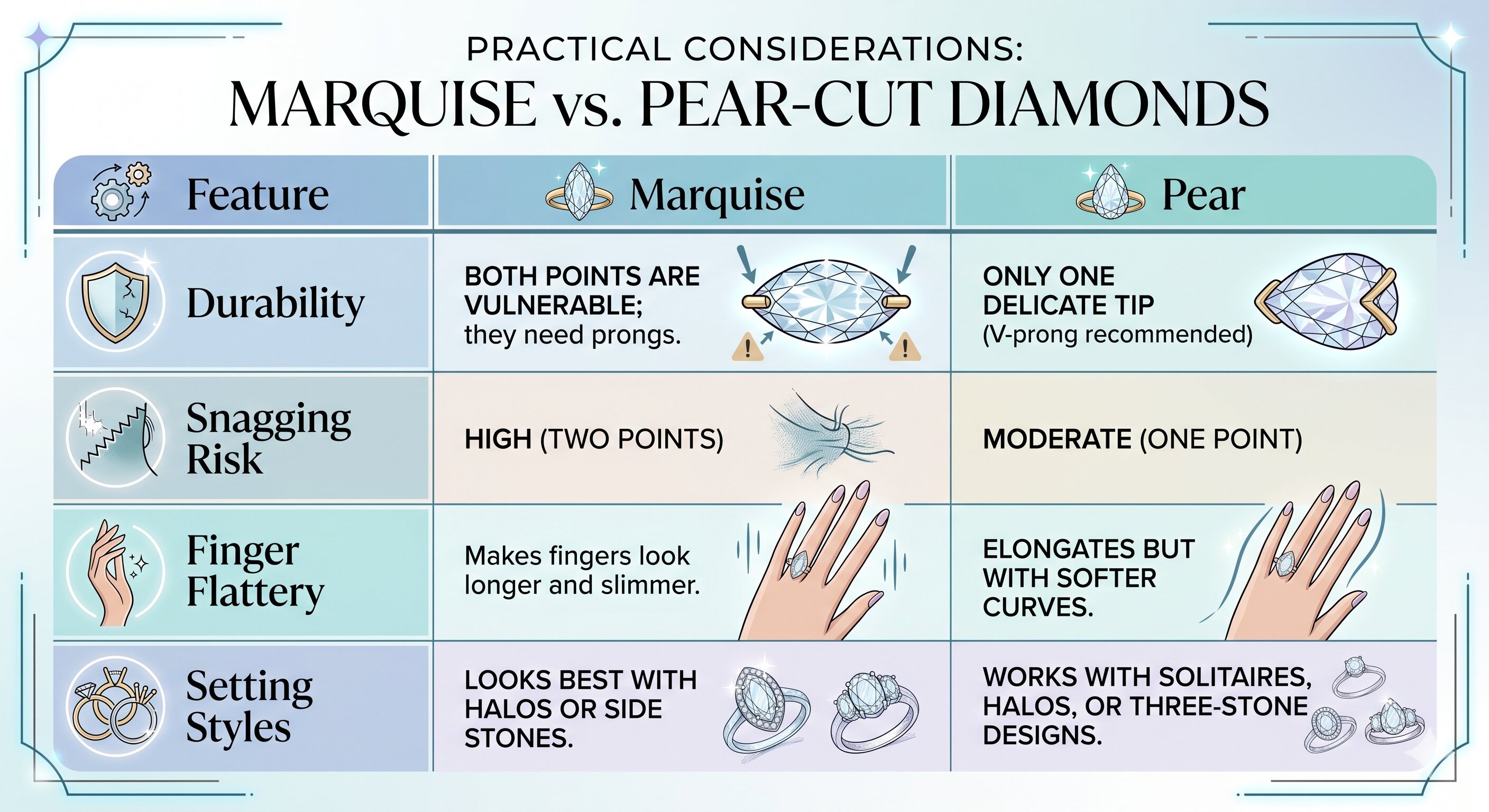 Marquise V A Pear